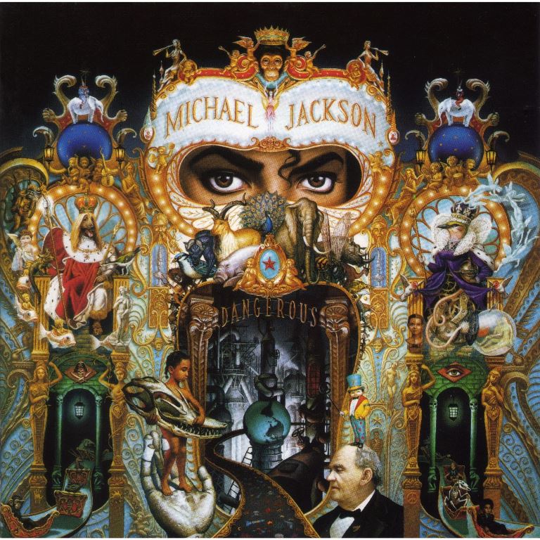 Michael Jackson dangerous album cover
